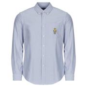 Overhemd Lange Mouw Polo Ralph Lauren CHEMISE COUPE DROITE EN OXFORD