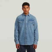 Overhemd Lange Mouw G-Star Raw D29312-D252 MARINE SLIM SHIRT LS DNM-H0...