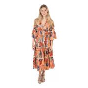 Lange Jurk Isla Bonita By Sigris Lange Midi -Jurk