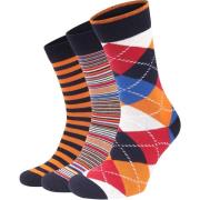 Socks Suitable Orange Socken 3-Pack