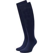 Socks Suitable Kniekousen Navy