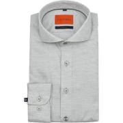 Overhemd Lange Mouw Suitable Melange Overhemd Lichtgroen