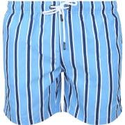 Bikini Suitable Badeshorts Stripe Blau