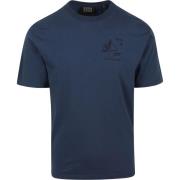 T-shirt Scotch &amp; Soda T-Shirt Navy Print