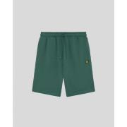 Korte Broek Lyle &amp; Scott ML414VOGT PLAIN SWEATSHORT-W130 EVERGLADE