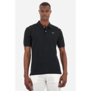 Polo Shirt Korte Mouw La Martina BPMP11 P031-09999 BLACK