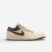 Lage Sneakers Nike Jordan 1 Low Premium Pale Ivory Off Noir Baroque Br...