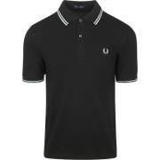 T-shirt Fred Perry Polo Twin Tipped M3600 Zwart