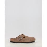 Slippers BIRKENSTOCK BOSTON SFB LEVE DARK TEA TONAL FB