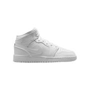 Sneakers Nike 1 Mid Triple White (2023) (GS)