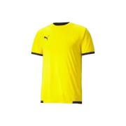 T-shirt Korte Mouw Puma T-shirt teamLIGA Jaune