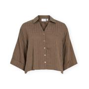 Blouse Vila Avelina Shirt - Cub