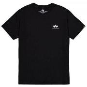 T-shirt Alpha Industries SS128507MC-03 BLACK