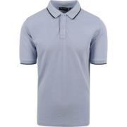 T-shirt Suitable Respect Polo Tip Ferry Lichtblauw