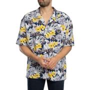 Overhemd Korte Mouw HUGO Relaxte strandtrui