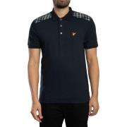 Polo Shirt Korte Mouw Lyle &amp; Scott Polo shirt met ruitjespatroon