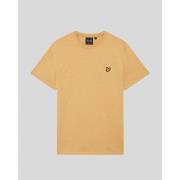 T-shirt Lyle &amp; Scott TS2401V FINE SLUB T-SHIRT-Y122 HONEYCOM