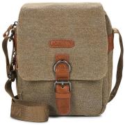 Handtasje Katana 6585 POCHETTE TOILE GARNIE CUIR