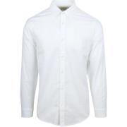 Overhemd Lange Mouw Scotch &amp; Soda Core Oxford Overhemd Wit