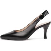 Pumps NeroGiardini Nappa Pandora Nilo Tpu Fonte