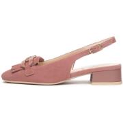 Ballerina's NeroGiardini Velour Tpu Genk Obera Natur