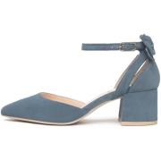 Pumps NeroGiardini Velour Tpu Tenna Naturale