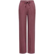 Harembroek Only Onlgoa Mw Linen Bl Pull-Up Pant Cc Pnt 15363676