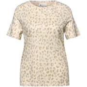 T-shirt Korte Mouw Street One Basic shirt w.shiny leo print 324568