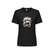 T-shirt Korte Mouw Only -