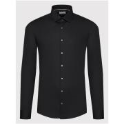 Overhemd Lange Mouw Calvin Klein Jeans Overhemden--Mannen