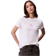 T-shirt Korte Mouw Calvin Klein Jeans Tops T-shirts--Vrouw
