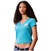 T-shirt Korte Mouw Calvin Klein Jeans Tops T-shirts--Vrouw