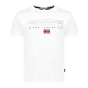 T-shirt Korte Mouw Geographical Norway Jasic Shirt