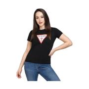 T-shirt Korte Mouw Guess W1YI1BI3Z14JBLK