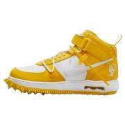 Hoge Sneakers Nike Air Force 1 Mid SP Off-White Varsity Maize