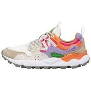 Lage Sneakers Flower Mountain YAMANO 3 - 2017817-1N21 WHITE YELLOW/FLU...