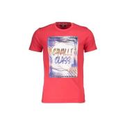 T-shirt Korte Mouw Roberto Cavalli qxt61ojd060aac6df2rosso020002xl