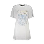 T-shirt Korte Mouw Roberto Cavalli qxt10ejd060604f8d6bianco0005xl