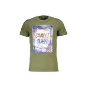 T-shirt Korte Mouw Roberto Cavalli qxt61ojd06012ea914verde04050m