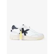 Lage Sneakers John Richmond 31005 A-SUEDE WHITE/BLACK