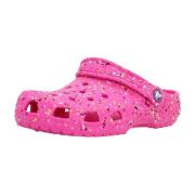 Klompen Crocs Chanclas Niña Modèle Classic Paint Splatt