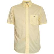 Overhemd Korte Mouw Gant Regular Classic Poplin overhemd met korte mou...