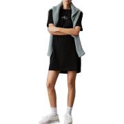 Korte Jurk Calvin Klein Jeans Robe Calvin Klein Jeans noire en jersey ...