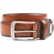 Riem Profuomo Leren Riem Polish Cognac