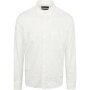 Overhemd Lange Mouw Marc O'Polo Overhemd Off-White