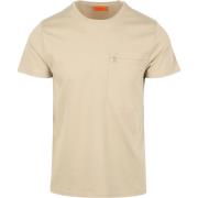T-shirt Suitable T-shirt Sonny Pocket Beige
