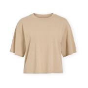 T-shirt Korte Mouw Vila T-Shirt Luxi - Birch