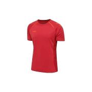 T-shirt Korte Mouw hummel T-shirt Authentic Pro Rouge
