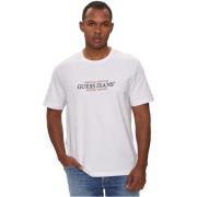 T-shirt Korte Mouw Guess T-shirts--Mannen