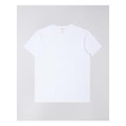 T-shirt Edwin I024965.DOUBLE PACK SS TEE-02.EN WHITE